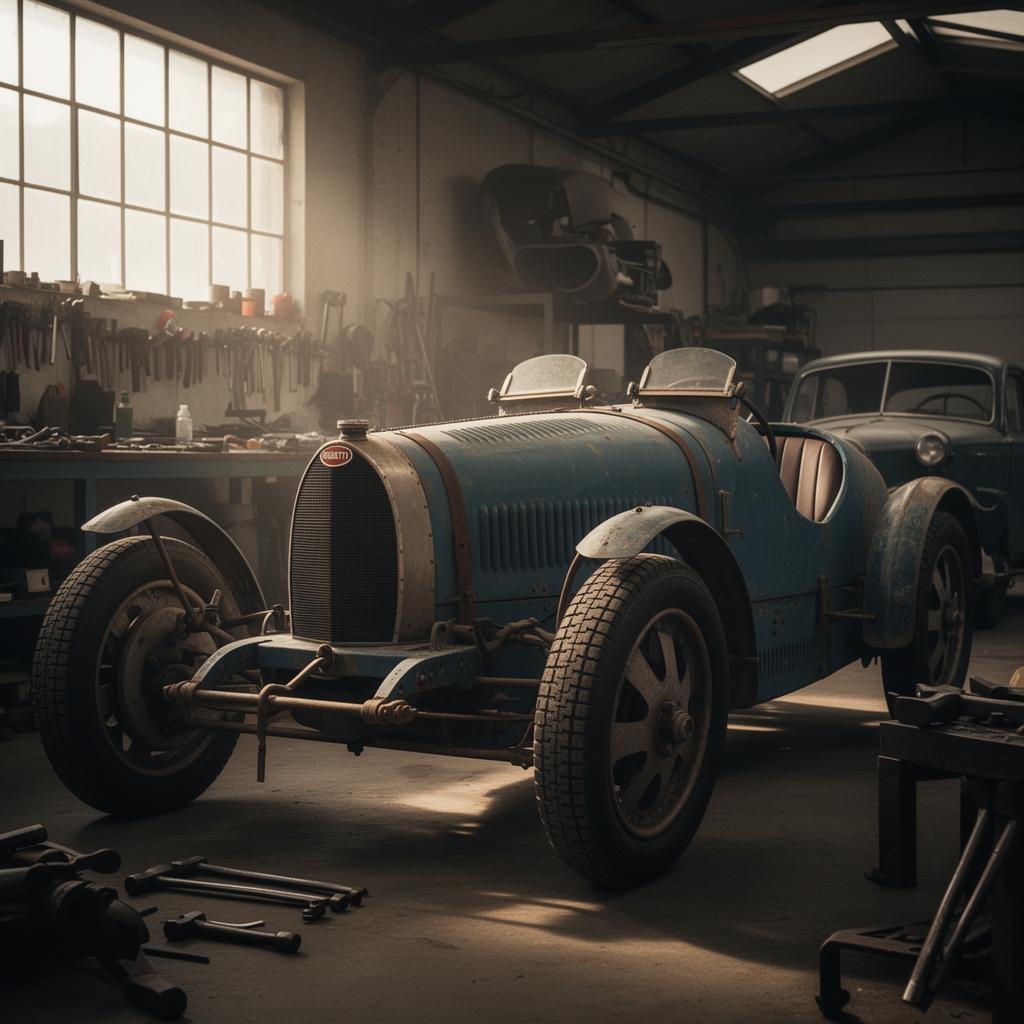Prewar classic car representing discreet off-market sourcing by Marque Heritage